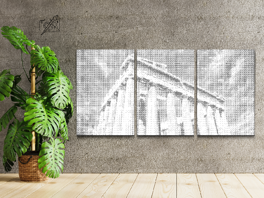 Akropolis, Athen 2 (sæt af 3)