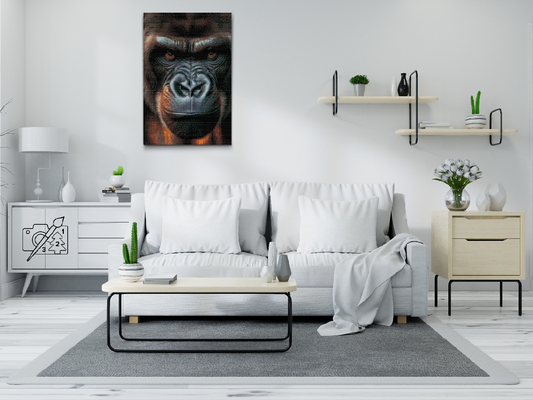 Diamond Painting - Diamantmaleri - Gorillablik