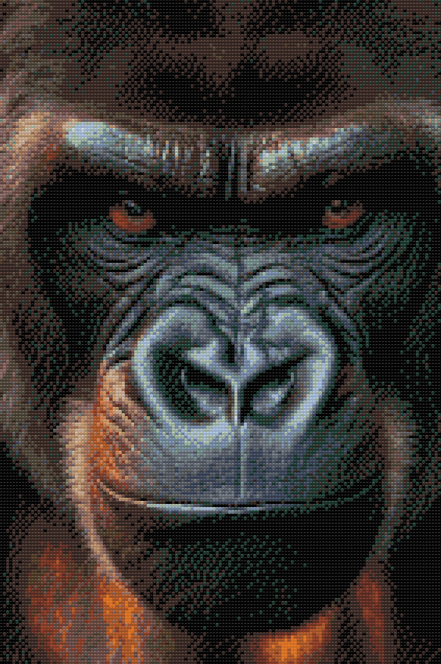 Diamond Painting - Diamantmaleri - Gorillablik