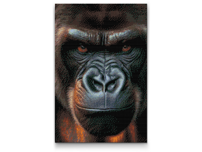 Diamond Painting - Diamantmaleri - Gorillablik
