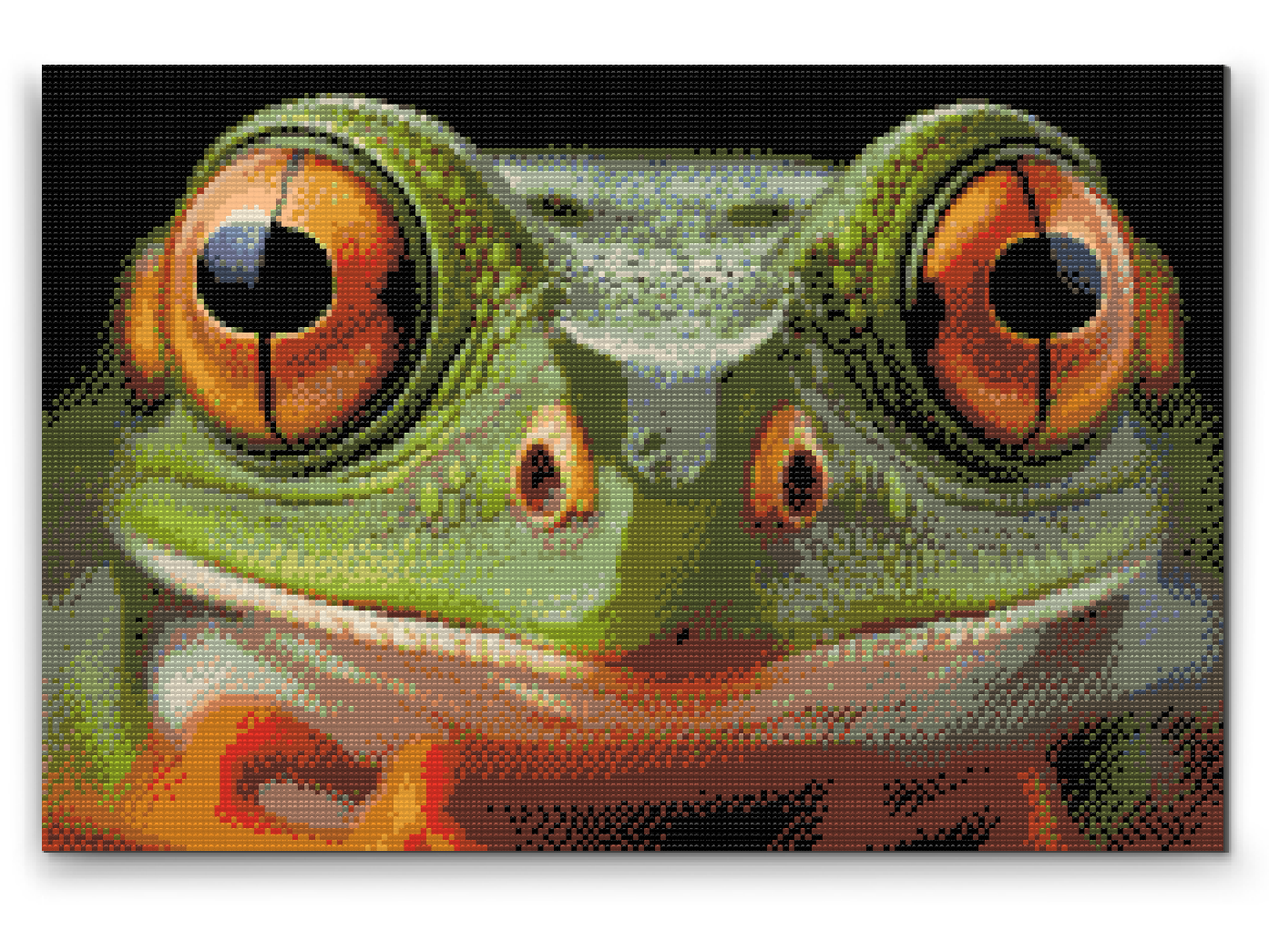 Diamond Painting - Frø tæt på