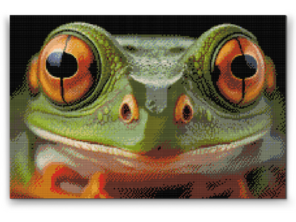 Diamond Painting - Frø tæt på