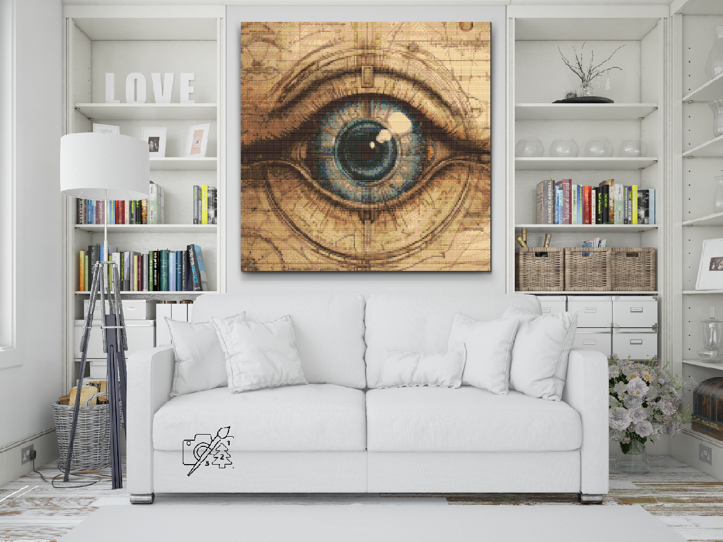 Diamond Painting - Pergamenøje