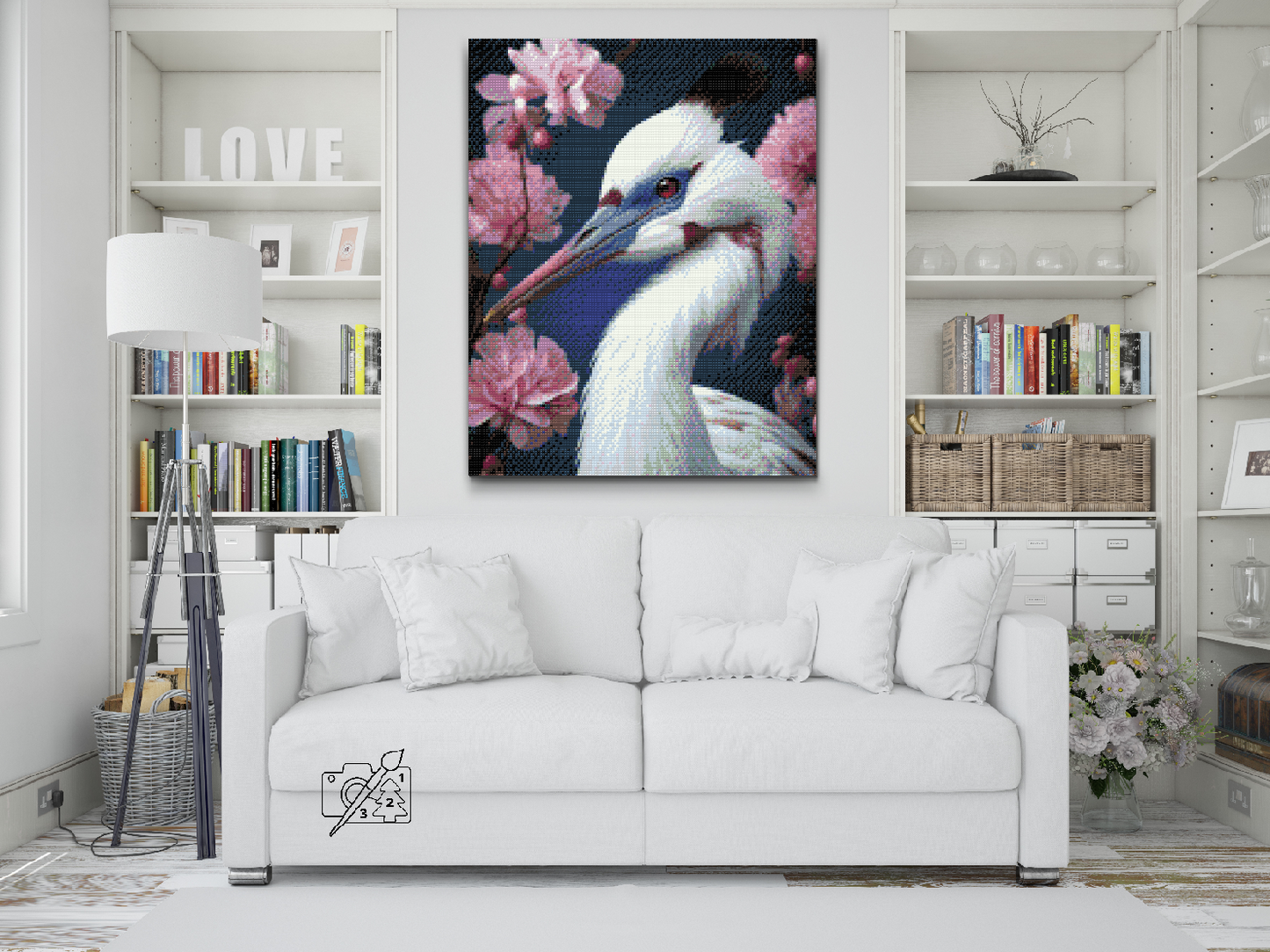 Diamond Painting - Heron 2