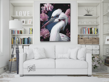 Paint by Numbers - Heron 2