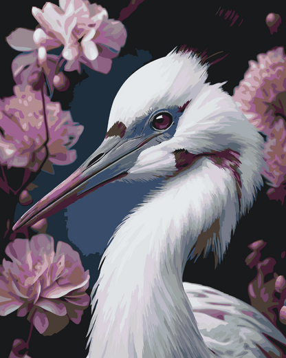Paint by Numbers - Heron 2
