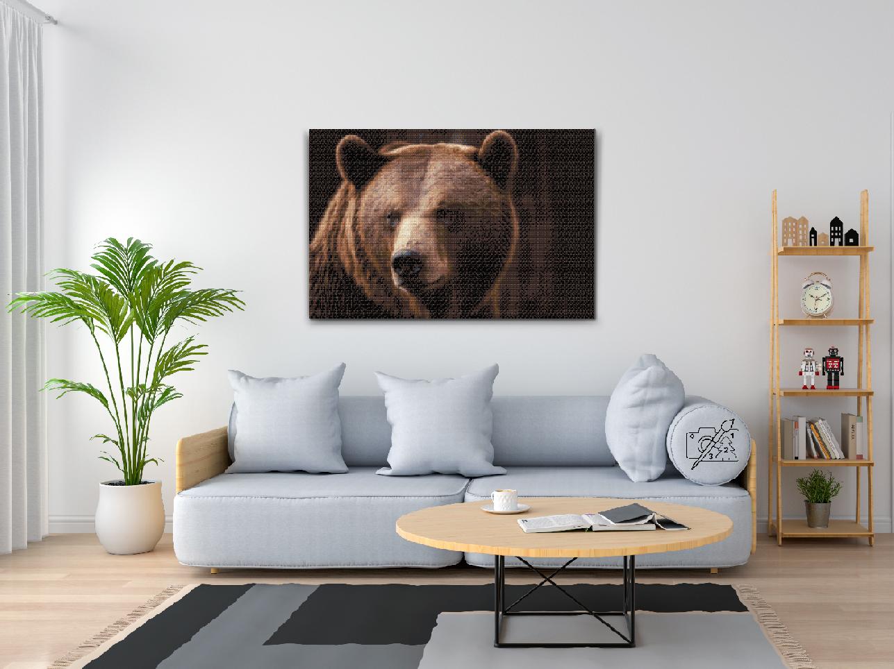 Diamond Painting - Grizzlybjørn