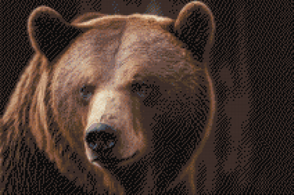 Diamond Painting - Grizzlybjørn