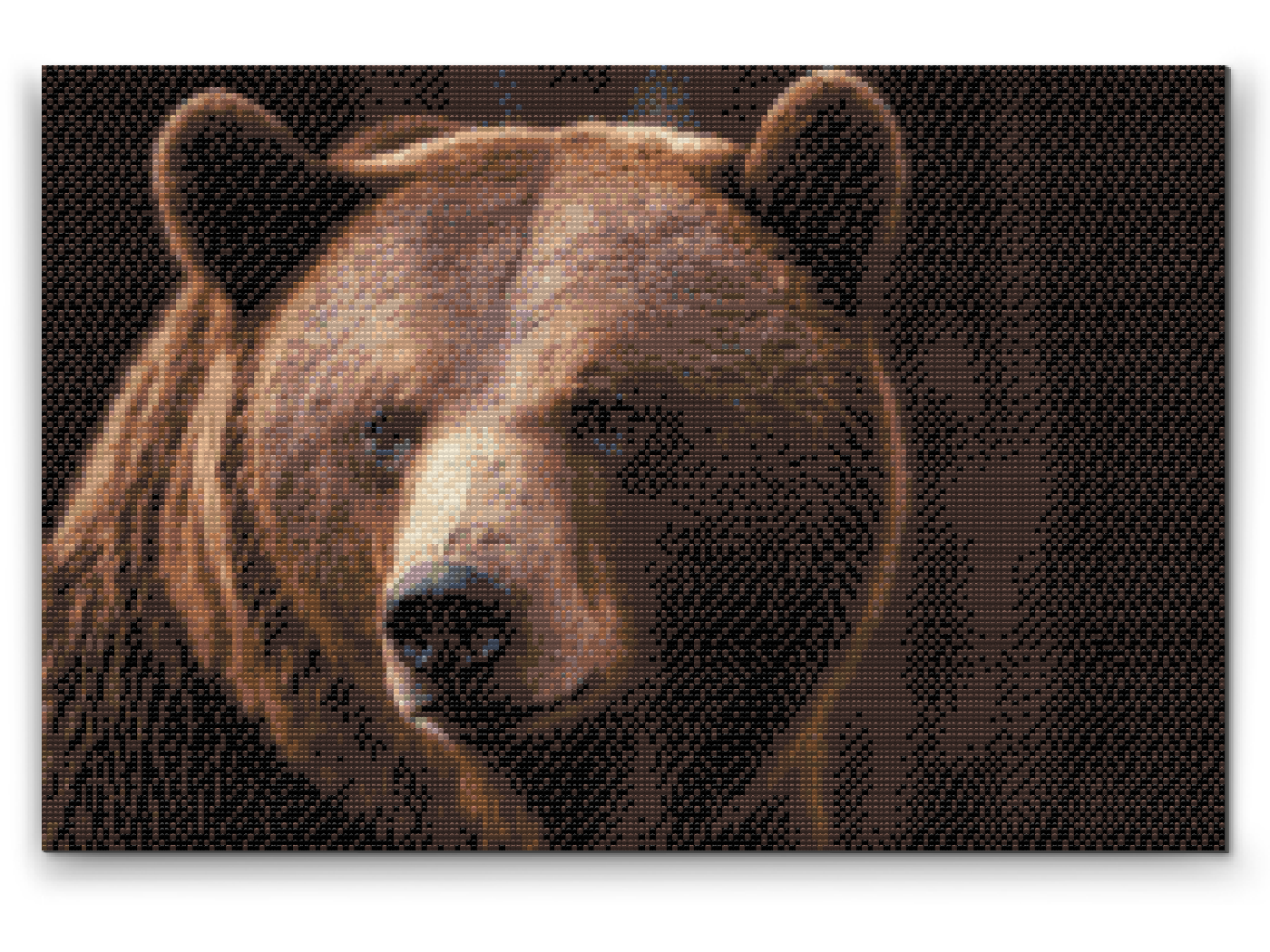 Diamond Painting - Grizzlybjørn