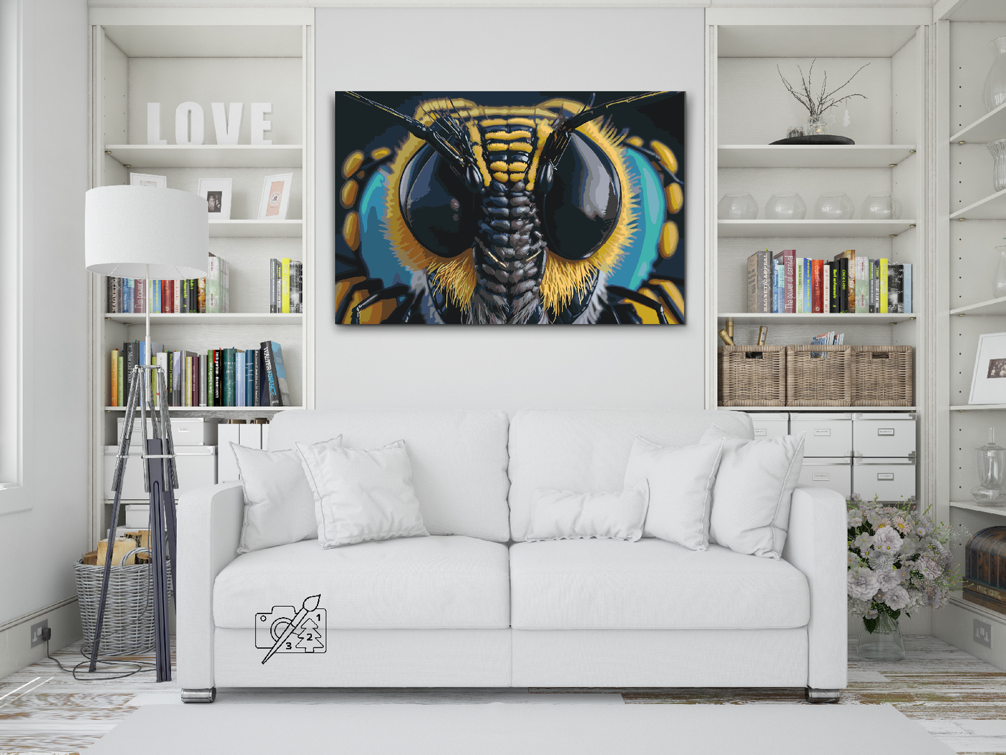 Paint by Numbers - Wasp