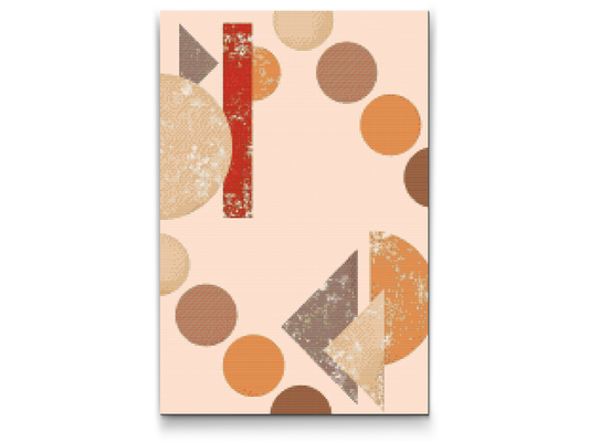 Diamond Painting - Geometrisk design