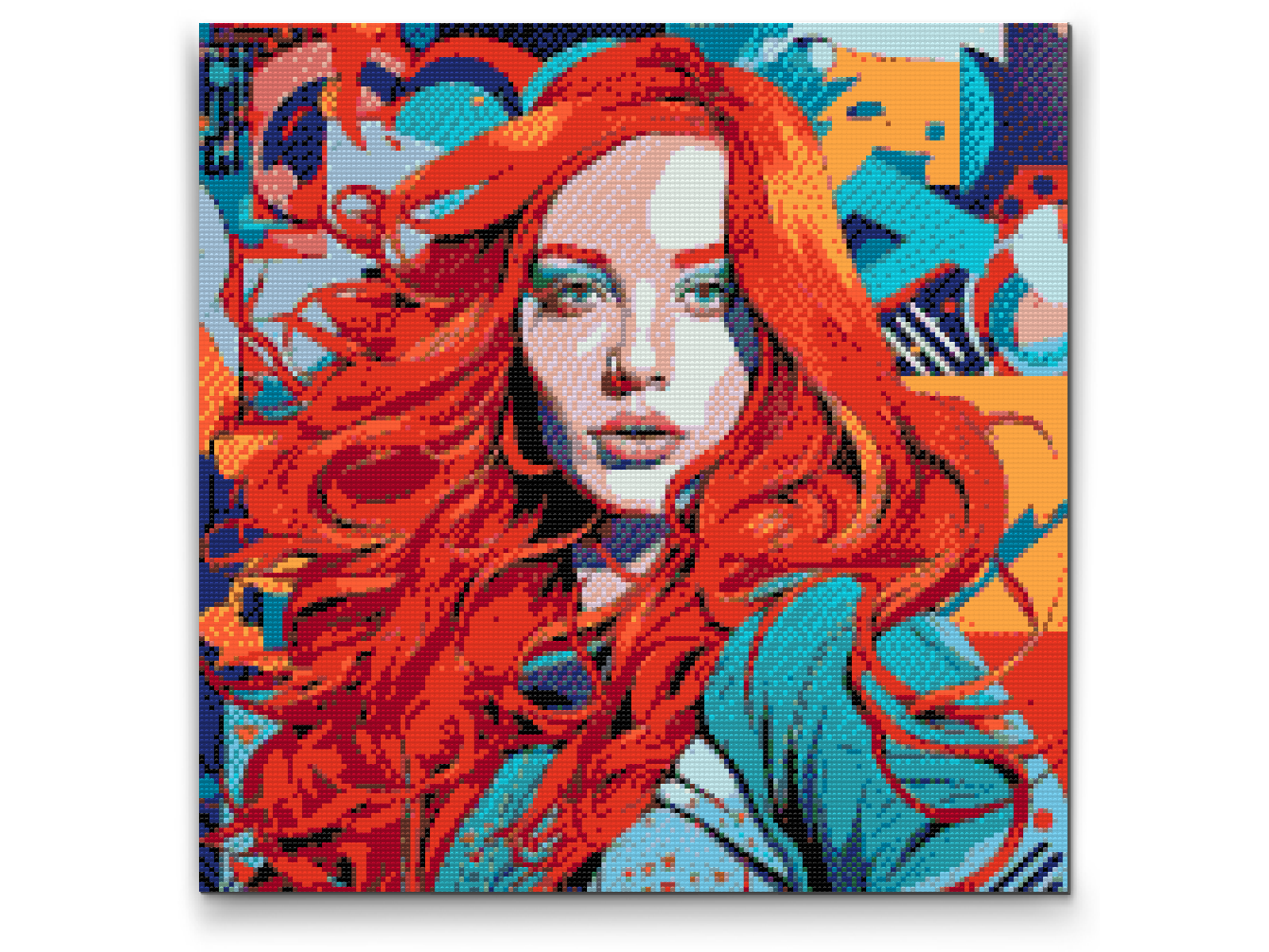 Diamond Painting - Sanselig rødhåret