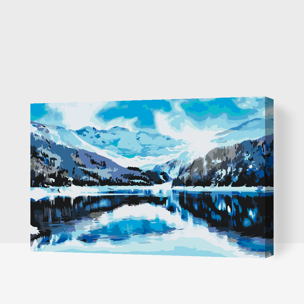 Paint by Numbers - Swiss Alp