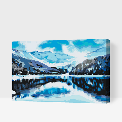 Paint by Numbers - Swiss Alp