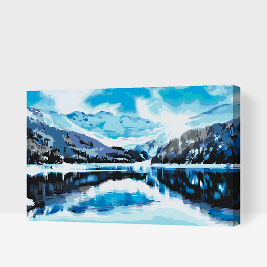Paint by Numbers - Swiss Alp