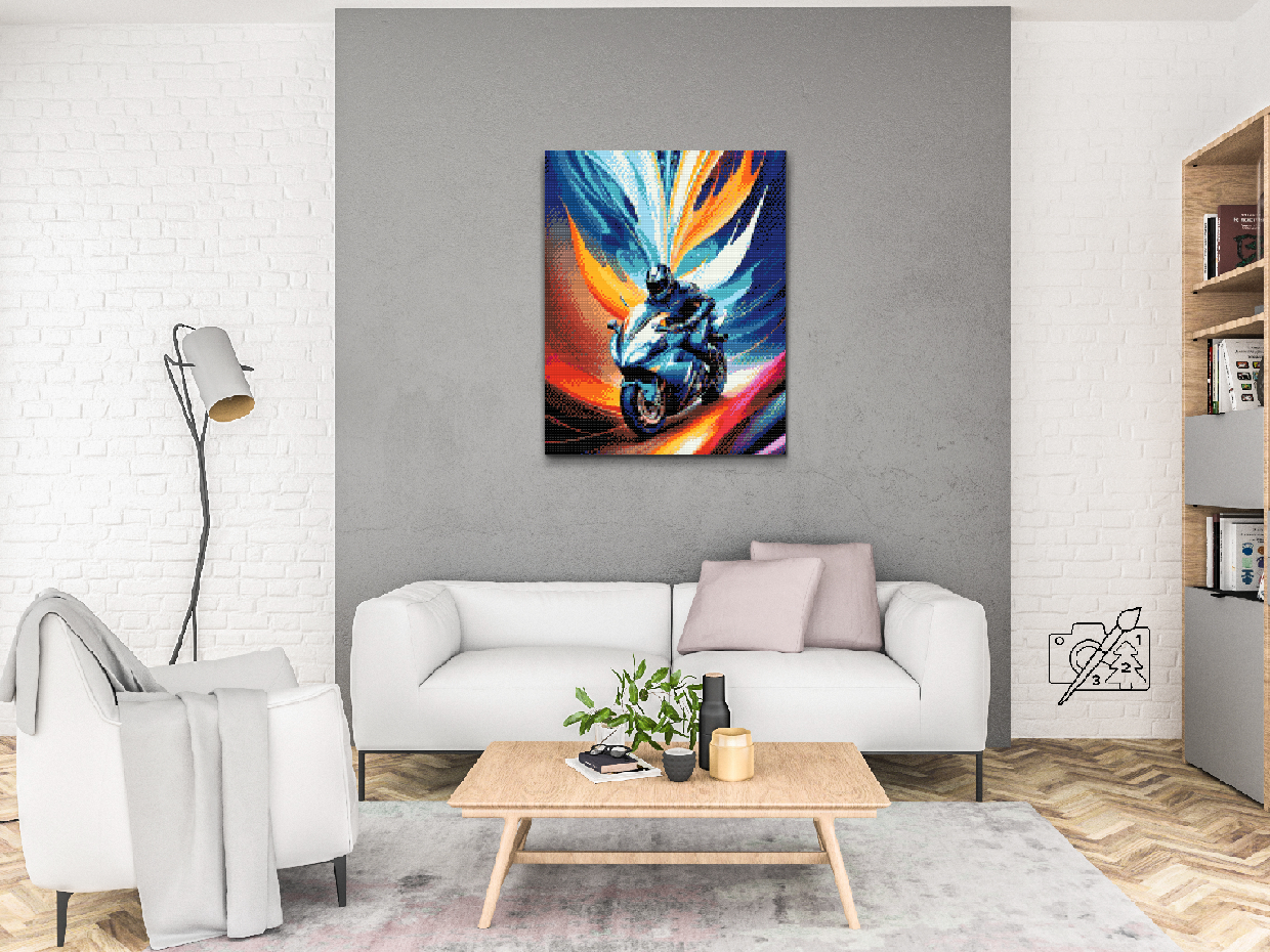 Diamond Painting - Passion for motorcykler