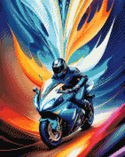 Diamond Painting - Passion for motorcykler