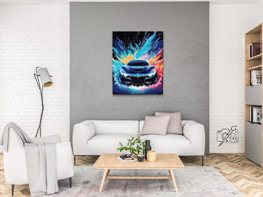 Diamond Painting - Passion for sportsvogne