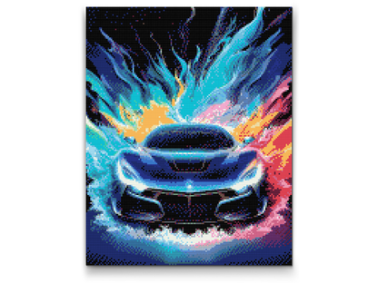 Diamond Painting - Passion for sportsvogne