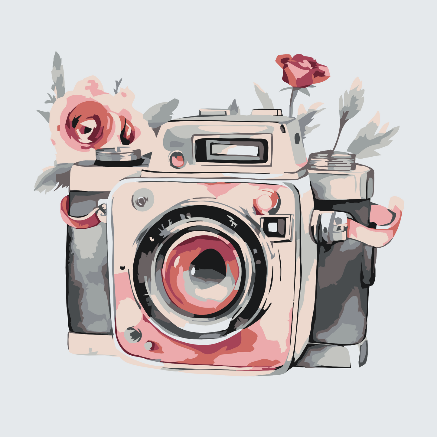 Paint by Numbers - Flowery camera 2