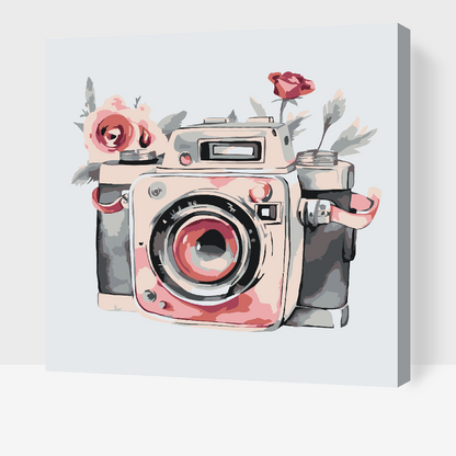Paint by Numbers - Flowery camera 2