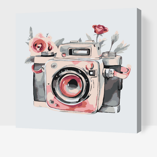 Paint by Numbers - Flowery camera 2