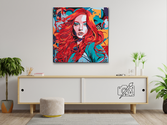 Paint by Numbers - Sanselig rødhåret