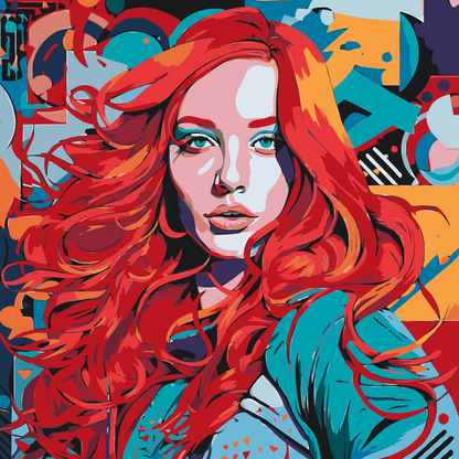 Paint by Numbers - Sanselig rødhåret