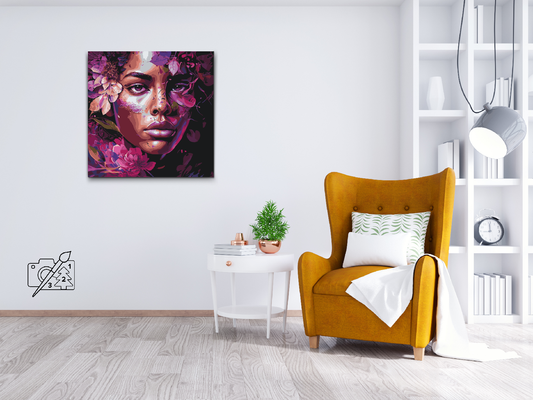 Paint by Numbers - Sanselig kvinde