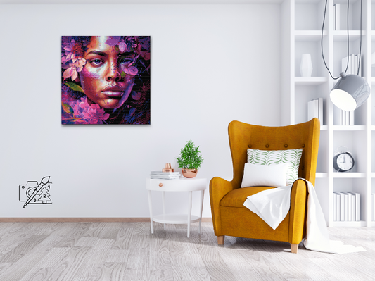 Diamond Painting - Sanselig kvinde