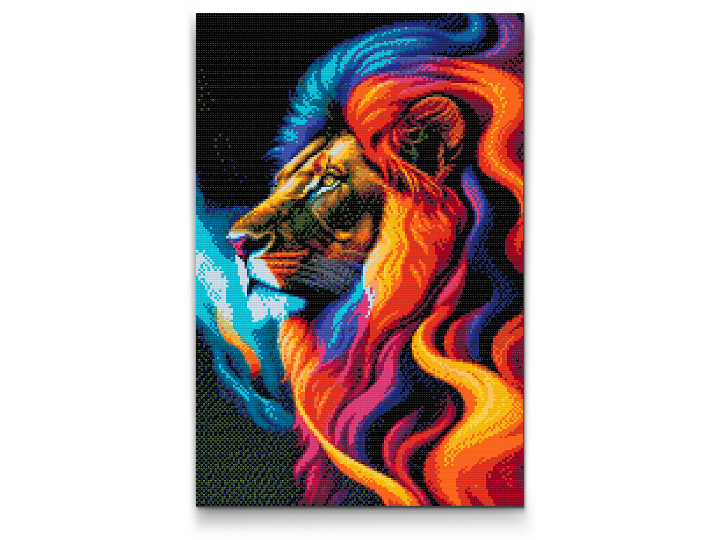 Diamond Painting - Majestætisk løve