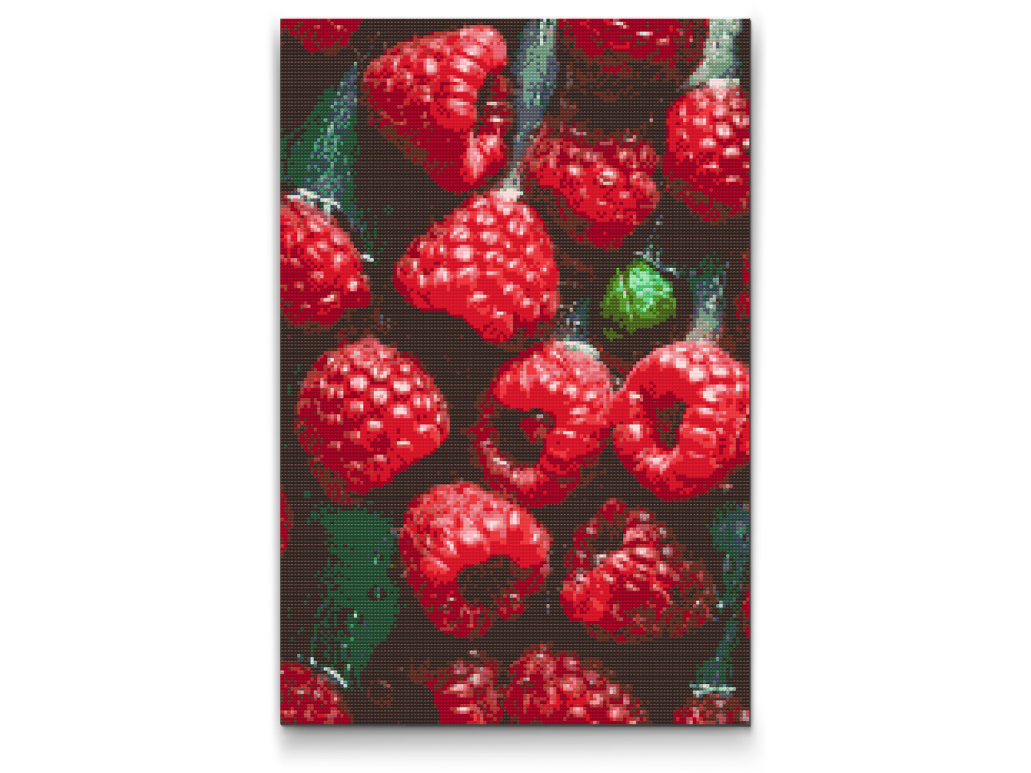 Diamond Painting - Saftige hindbær