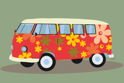 Paint by Numbers - Hippiebus