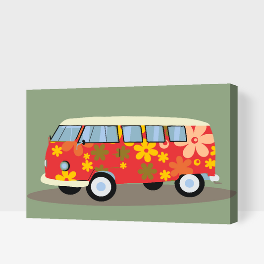 Paint by Numbers - Hippiebus
