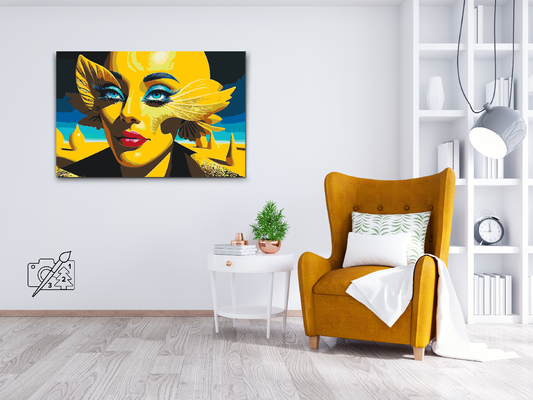 Paint by Numbers - Lemon lady