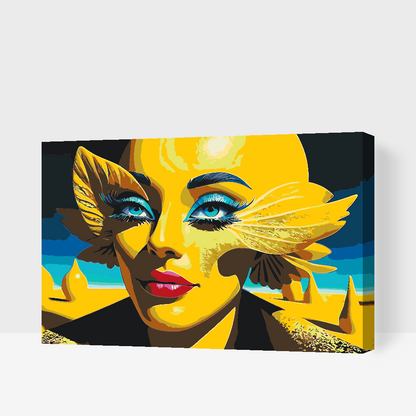 Paint by Numbers - Lemon lady