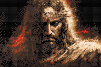 Diamond Painting - Jesus med sin tornekrone