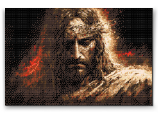 Diamond Painting - Jesus med sin tornekrone