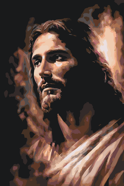 Paint by Numbers - Jesus 3