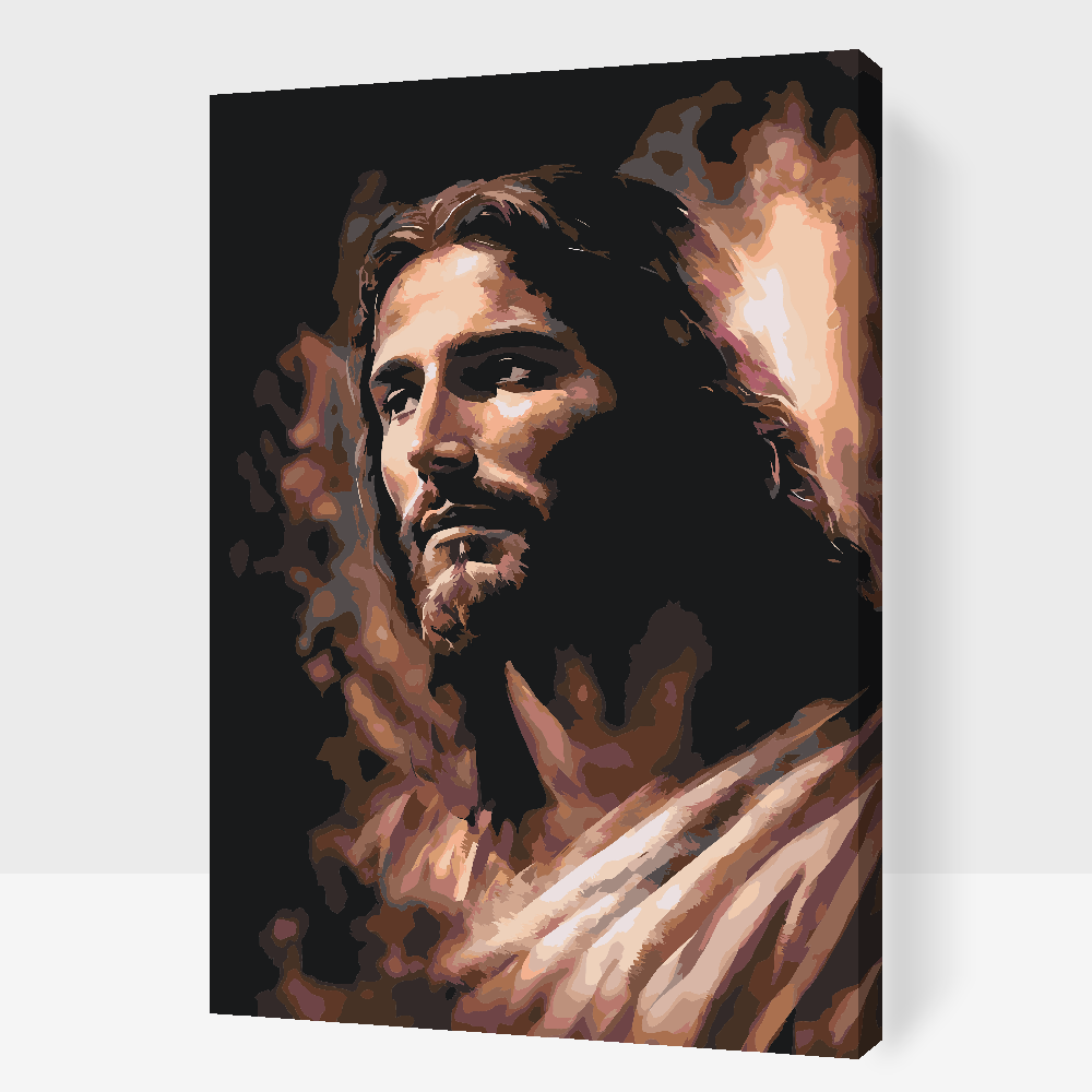 Paint by Numbers - Jesus 3