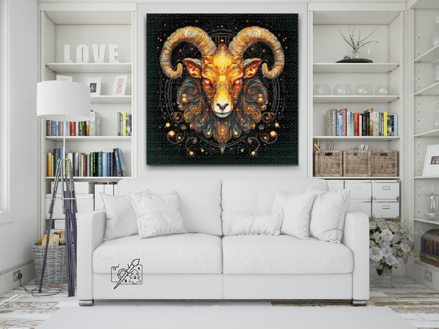 Diamond Painting - Vædderen