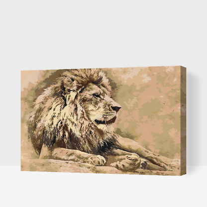 Paint by Numbers - Lion 2