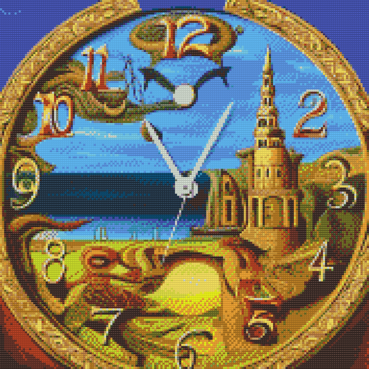 Diamond Painting - Abstrakt ur