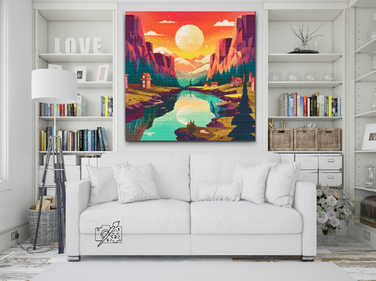 Diamond Painting - I dalen