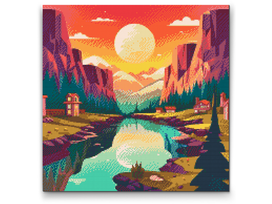 Diamond Painting - I dalen