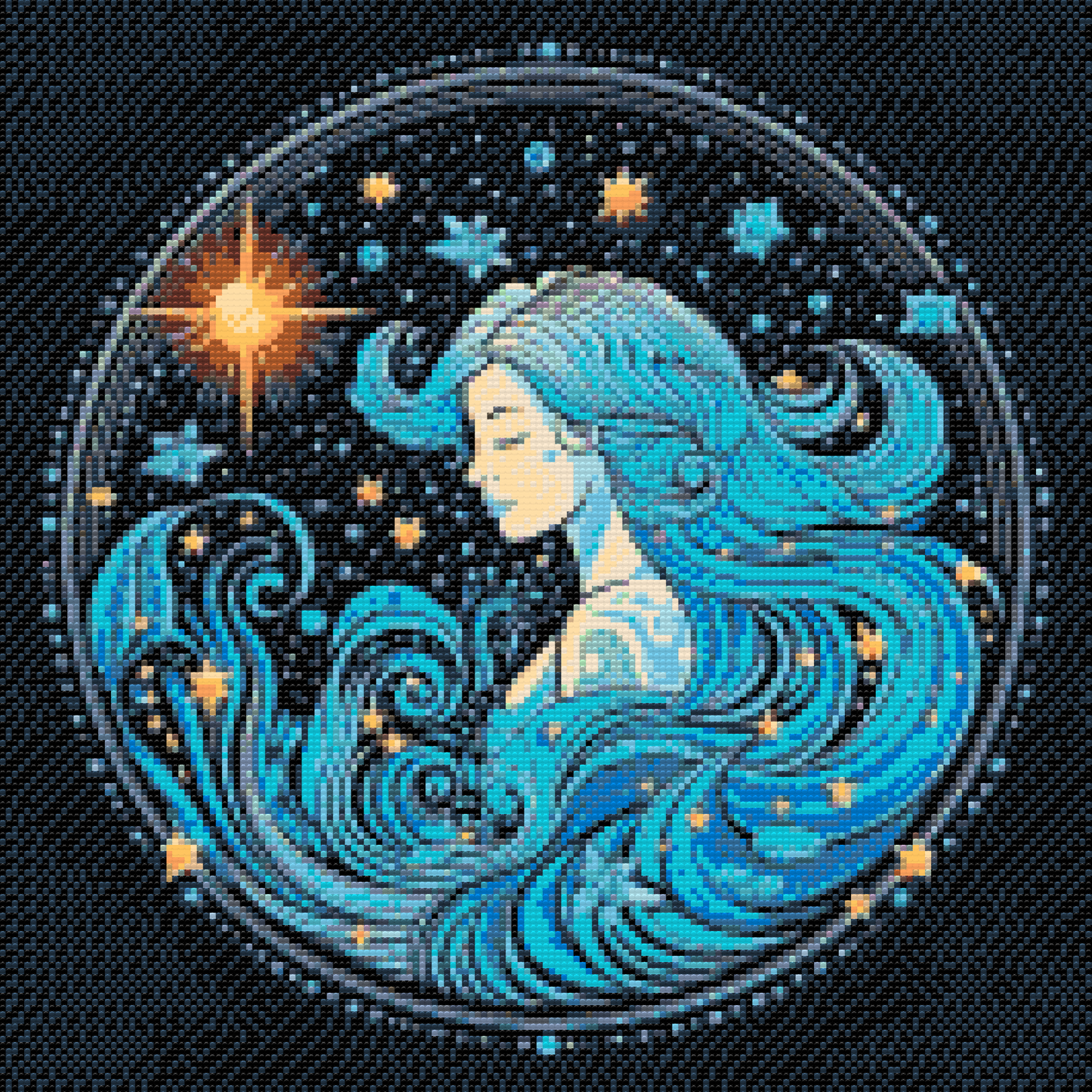 Diamond Painting - Vandmanden