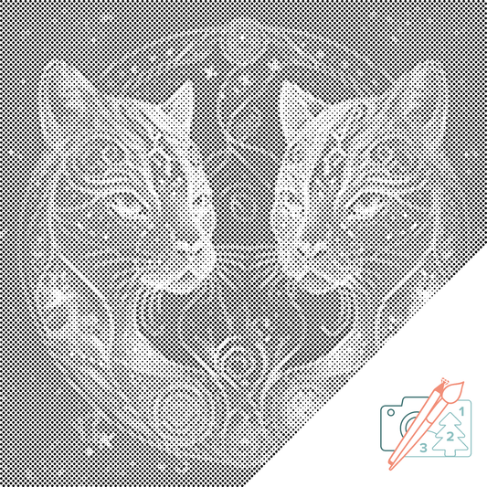 Mal-med-prikker -  Astrologiske katte