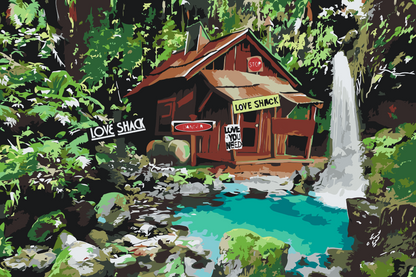 Paint by Numbers - Love Cottage