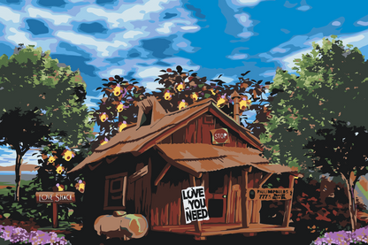 Paint by Numbers - Love Cottage 2