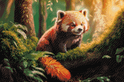 Diamond Painting - Red Panda